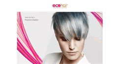 Desktop Screenshot of ecohairproducts.com.au